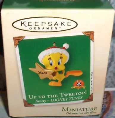 Up To The Tweetop`2002`Miniature-Tweety Loves To Fly HighHallmark Ornament-SALE • $7