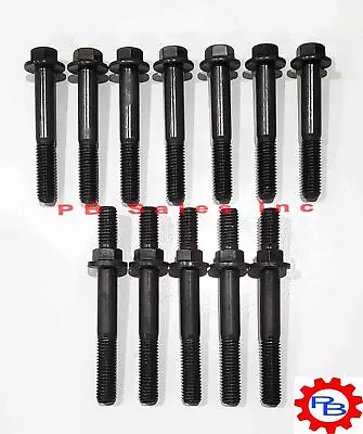 12X Exhaust Manifold Bolts Studs For Dodge Ram 5.9 6.7 Cummins 03-19 3944655 • $34.99