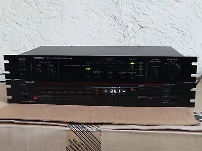 Vintage NIKKO Beta 30 Stereo Preamplifier + NIKKO Gamma 30 AM/FM Stereo Tuner • $400