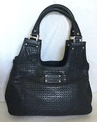 KATE SPADE NY Black Leather Tote/Shoulder Bag / Handbag • $139