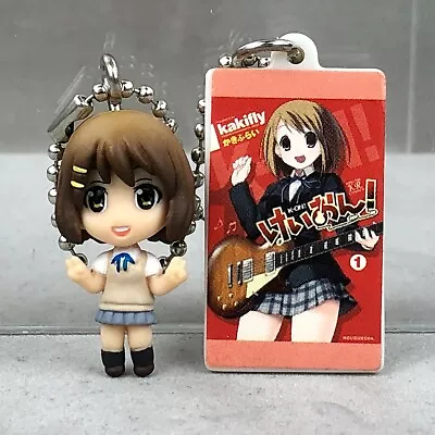 RARE Takara Tomy K-ON! Hirasawa Yui Anime Mascot Keychain Charm Figure • $24.99