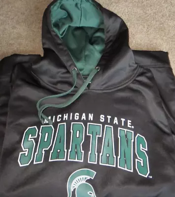 Men's Colosseum Black Michigan State Spartans • $21