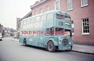 35mm Original Bus Slide West Midlands 883 HDH (Ex Walsall) • £4.20