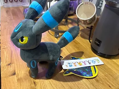 Pokémon Centre Japan Official Soft Touch Shiny Umbreon Stuffed Plush Toy • £10