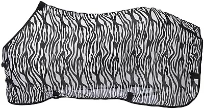 Horse Fly Sheet - Nylon Mesh Zebra Print - Sizes 69  Up To 84  - Fly Sheet Only • $50.30