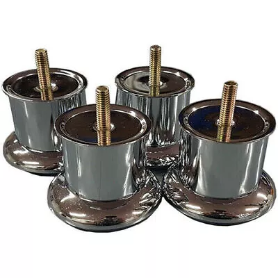 Chrome Metal Legs Feet For Uk Furniture Chair Sofa Bed Table Cheapest S59 • £7.91