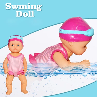 $37.74 • Buy For Waterproof Doll For Children Electric Water Pool Fun Swimming Gift Toy