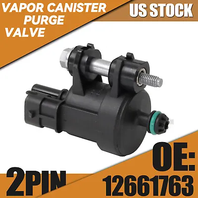 Vapor Canister Purge Valve EVAP Solenoid For Buick Cadillac Chevrolet # 55593172 • $10.99