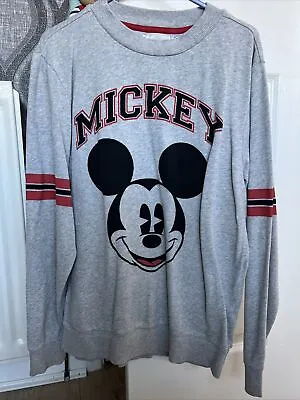 £5 • Buy Disney Women’s S Small Mickey Mouse Long Sleeve Top Sweatshirt Next S Small