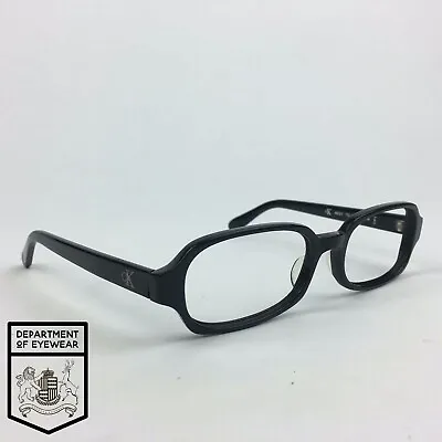 CALVIN KLEIN Eyeglasses BLACK RECTANGLE Frame MOD: CK4021 • £10