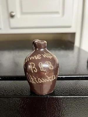 B&B Atlanta Ga Mini Jug Georgia Whiskey Pottery • $199