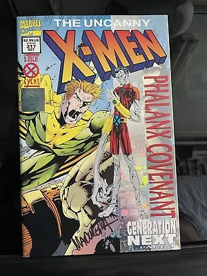$18.99 • Buy The Uncanny X-Men #317 Signed By JOE MADUREIRA W/COA Chicago Comic-Con.