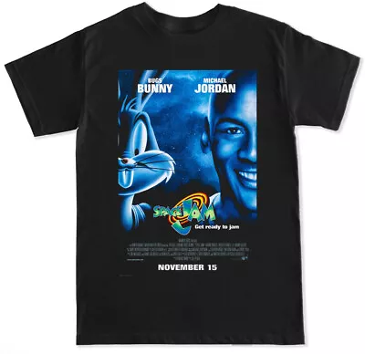 Space Jam Cover Classic Retro Mj Basketball Hip Hop Rap Xi 23 Goat Mens T Shirt • $16.99