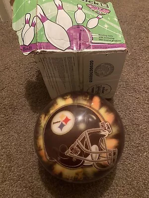 12 LB NFL Pittsburgh STEELERS Viz A Ball Bowling Ball  Made In USA. Brunswick • $180