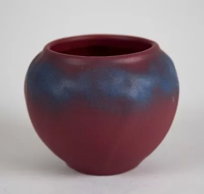 Van Briggle Pottery Mulberry Matte Glaze Bulbous Vase Signed C.1922-1926 • $195