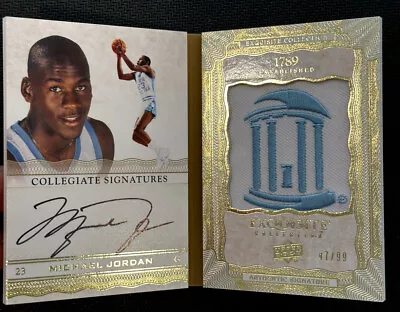 2012-13 UD Exquisite Collection - Michael JORDAN - AUTO 47/99 - BEAUTY ✨🔥🐐📈 • $9999