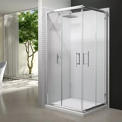 Merlyn 6 Series Corner Entry Shower Enclosure 900mm X 900mm - 6mm Glass • £686.95