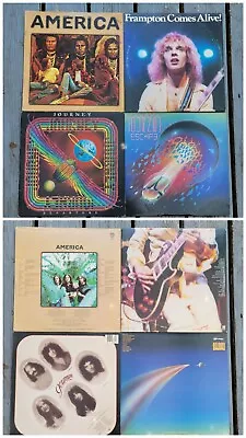 Nice Lot Of 20 Vintage/Classic Rock LP Records  • $50