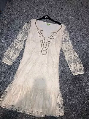 Ladies K-Design Lace Occasion Dress S UK8 NEW • £49.99