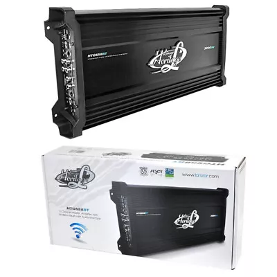 £1153.99 • Buy 1 Lanzar HTG558BT 5 Channel Amplifier 3000 Watts Max 4x250+1x650 Watts RMS