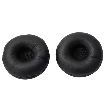 Durable Leather Ear Pads For Plantronics W740 W745 W440 W445 CS540 CS545 WH500 • $17.58