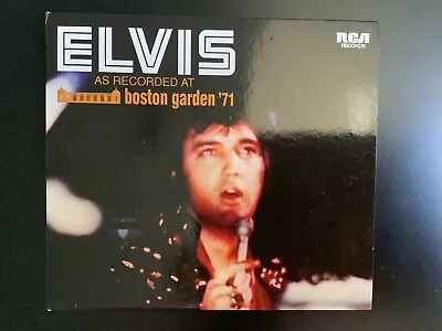Elvis As Recorded At Boston Garden ‘71 - FTD CD / Direct From Memphis • $85.46