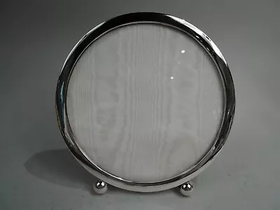 Udall & Ballou Fradley Frame Round Picture Photo American Sterling Silver • $696.50