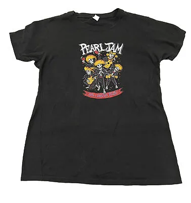 Pearl Jam Halloween 2015 Ten Club T-Shirt Black Size XXG • $30