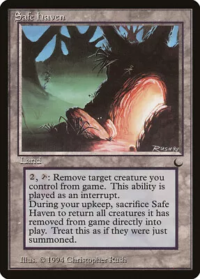 Safe Haven The Dark NM Land Rare MAGIC THE GATHERING MTG CARD ABUGames • $8.49