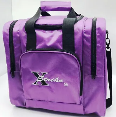 New Xstrike 1 Ball Purple Deluxe Bowling Bag ON SALE NOW • $24.95