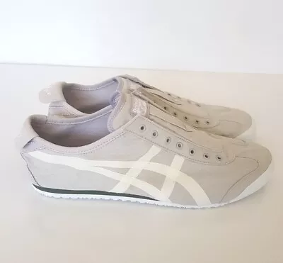 Mens ONITSUKA TIGER Mexico 66 Slip On Shoes US 13 UK 12 Grey 1183B603 • $99