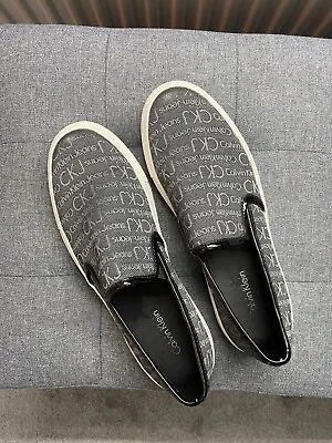 Calvin Klein Jeans Designer Shoes Grey And Black UK 4 • £8