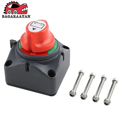 12V Dual Battery Switch Disconnect Isolator Selector For Marine Boat Car RV ATV • $15.95