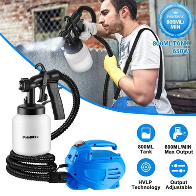 £29.99 • Buy 800ML Electric Paint Sprayer Spray Painting Gun Fence Wall Furniture DIY Machine