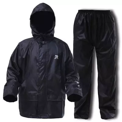 RainRider Rain Suit For Men Women Ultra-Lite Rain Gear Jacket With Pants 3-Pi... • $46.77