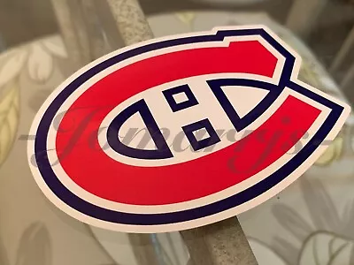 Montreal Canadiens Hockey Team Logo NHL Sticker Decal Vinyl #GoHabsGo • $5.99