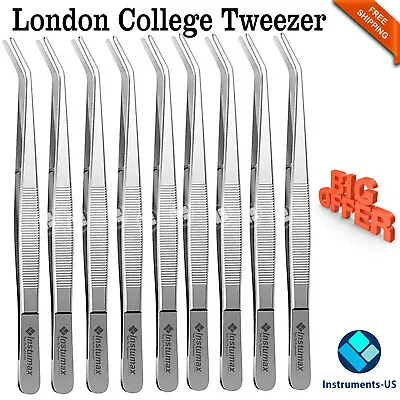 Dental Meriam Tweezers Medical Nursing Cotton Dressing Tissue Forceps • $6.86