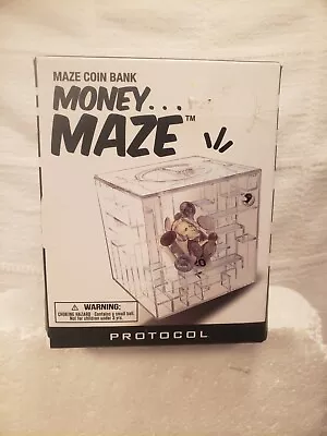 Money Maze Coin Bank Puzzle CUBE • $11.95