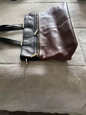 Marks And Spencer Autograph Leather Bag • £8