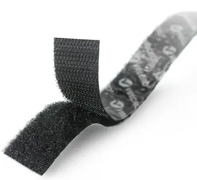 VELCRO 1” X 4” Heavy Duty Strips Self Adhesive Black Brand Strip Inch Industrial • $3.25