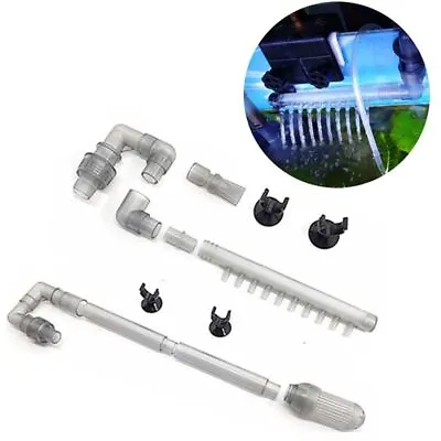 Water Inflow Outflow Tube Pipe Fish Tank Aquarium Filter External Canister Parts • £5.27