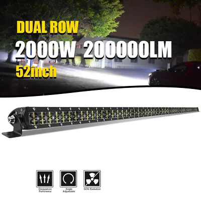 For Toyota HiLux Pickup Truck 52  LED Work Light Bar Spot Flood Combo 75000lm • $189.99