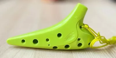 Focalink 12 Hole Soprano C Green ABS Resin Ocarina - Easy To Learn & Great Gift! • $28.95