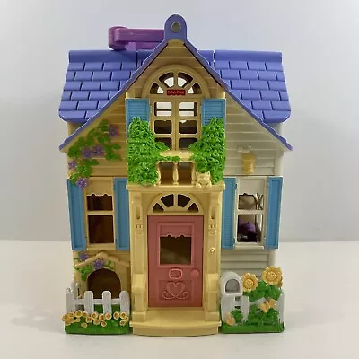 Mattel 2000 Fisher Price Loving Family Sweet Streets Country Cottage Doll House • $15.99