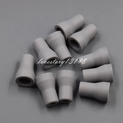 10 Pcs Dental Saliva Ejector Weak Suction Rubber Snap Tip Adapter Replacement • $4.99