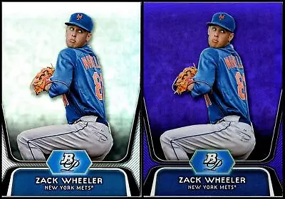 (2) 2012  Zack Wheeler  Lot • $3.49