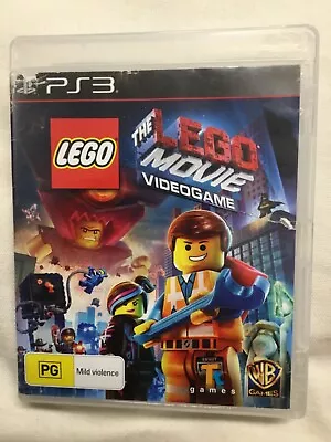 PS3 Playstation 3 - The LEGO Movie Videogame - Good Condition - FREE POST • $7.99