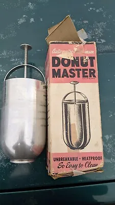 Vintage Automatic Donut Maker - Aluminum W/ Box • $18.99