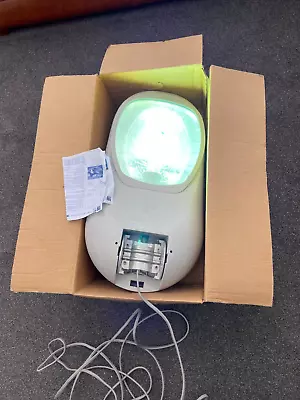 £55 • Buy Large Sodium Street Lamp Light 100w 240v Angled Post Fit Farm Stables Floodlight