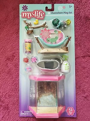 My Life As Chameleon Play Set ~ 12-Piece Pet Accessory Set For 18  Dolls • $21.99